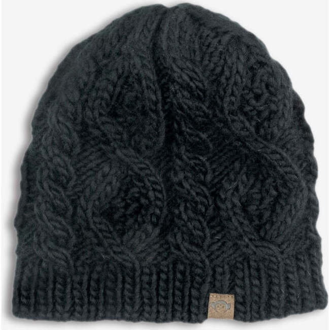 Bonnie Cable Beanie, Black