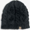 Bonnie Cable Beanie, Black - Hats - 1 - thumbnail