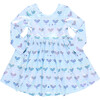 Girls Lame Steph Dress, Hanukkah Menorahs - Dresses - 1 - thumbnail