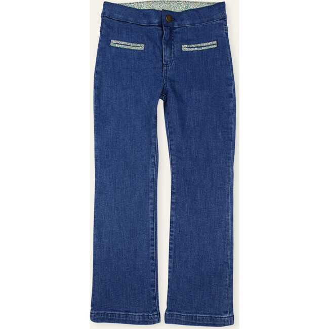 Jean & Liberty Bonnie Pant, Blue - Pants - 1