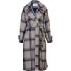 Women's Randi Coat, Navy/Tortoise Multi - Coats - 1 - thumbnail