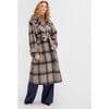 Women's Randi Coat, Navy/Tortoise Multi - Coats - 2