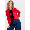 Women's Viola Jacket, Spiced Red - Jackets - 5