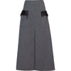 Women's Cameron Skirt, Dark Heather Gray - Skirts - 1 - thumbnail