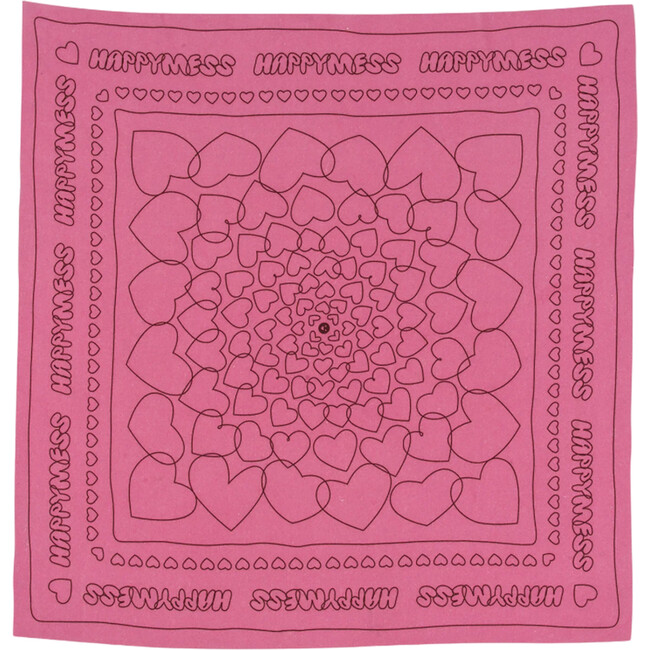 Bandana, Pink Hearts