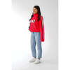 Womens Retro Ski Cropped Turtleneck, Red - Sweaters - 3