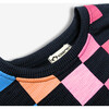 Ruby Sweatshirt, Navy Checkerboard - Sweatshirts - 2