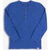 Allday Henley, Classic Blue - Sweaters - 1 - thumbnail