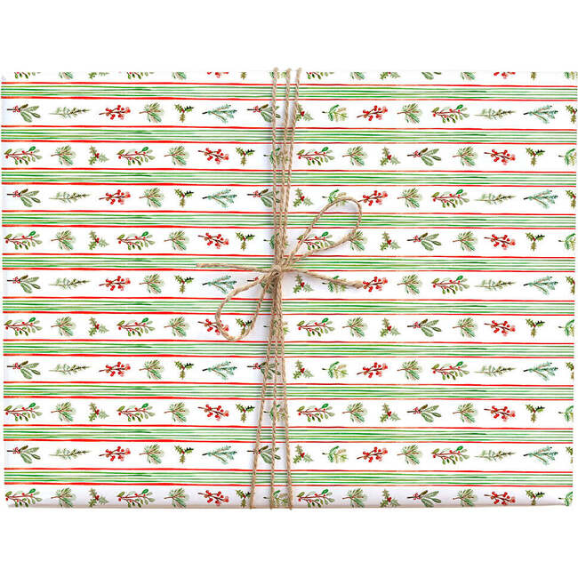 Holiday Garland Gift Wrap