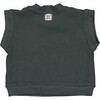 Sleeveless Sweatshirt, Grey - Shirts - 2