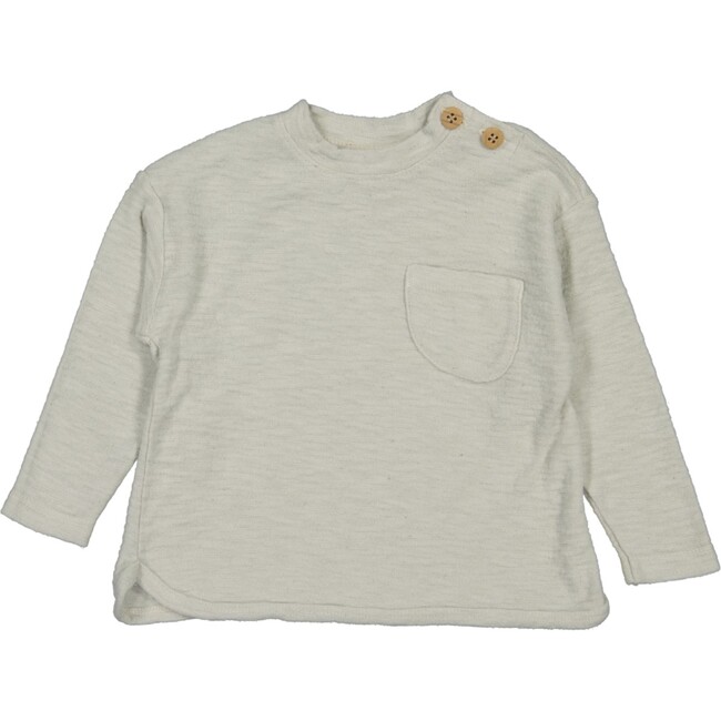 Long Sleeve T-Shirt, Pale Blue Grey