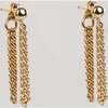 Women's Double Link Drop Earrings - Earrings - 4