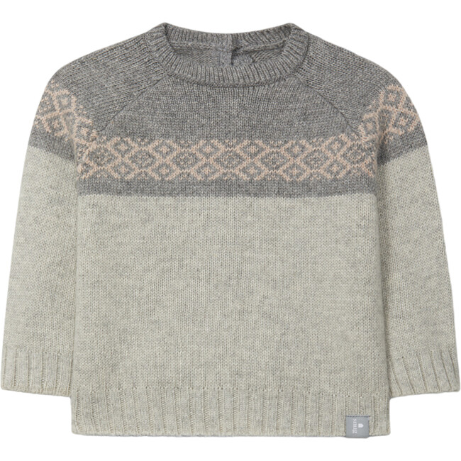 Knit Sweater, Grey