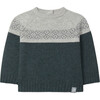 Knit Sweater, Charcoal - Sweaters - 1 - thumbnail