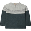 Knit Sweater, Charcoal - Sweaters - 2