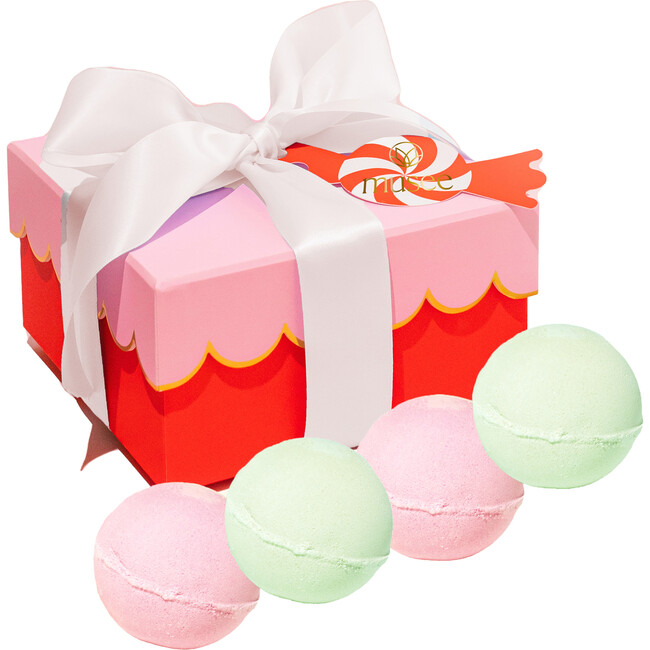 Musee Christmas Scalloped Bath Balm Set