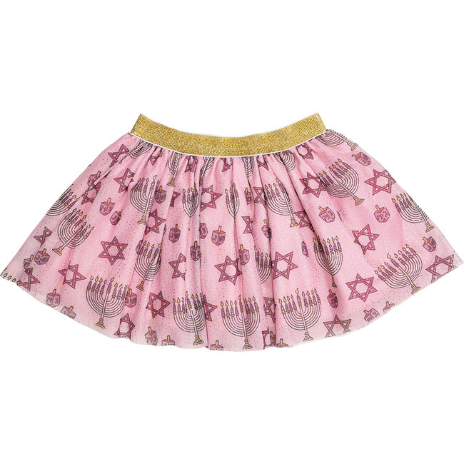 Hanukkah Blush Pink Tutu, Pink - Skirts - 1