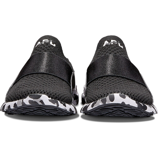 Kids Techloom Bliss Sneakers, Leopard Black & White - Sneakers - 3
