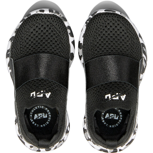 Kids Techloom Bliss Sneakers, Leopard Black & White - Sneakers - 4