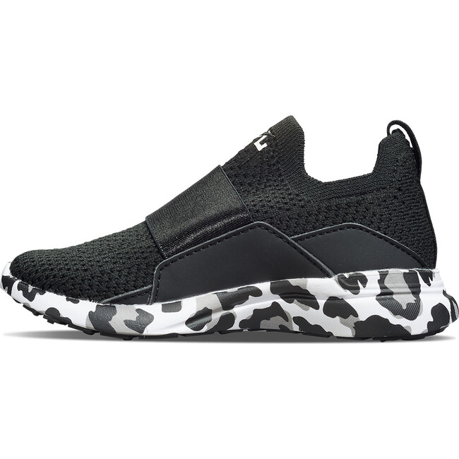 Kids Techloom Bliss Sneakers, Leopard Black & White - Sneakers - 6