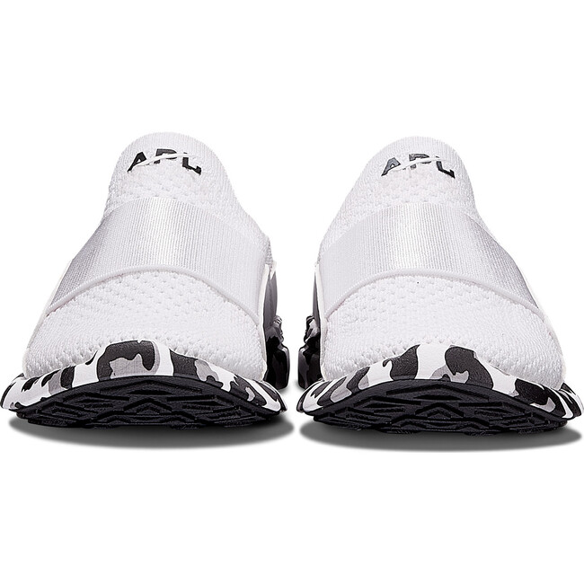 Kids Techloom Bliss Sneakers, Black, White & Leopard - Sneakers - 4