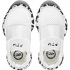 Kids Techloom Bliss Sneakers, Black, White & Leopard - Sneakers - 5