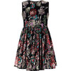 Mistletoe Sequin Dress, Floral - Dresses - 1 - thumbnail