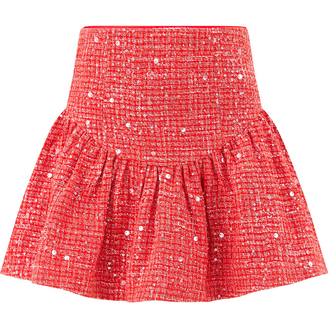 Jingle Skirt, Red