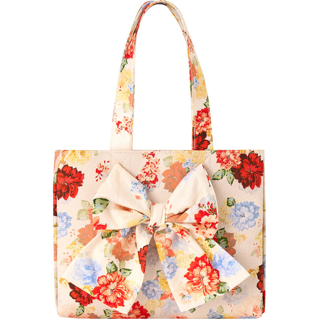 Holiday Bow Bag, Floral