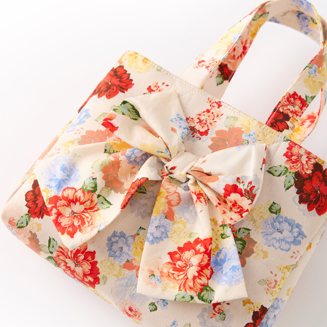 Holiday Bow Bag, Floral - Bags - 4