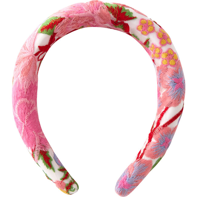 Glam Embroidered Headband, Floral