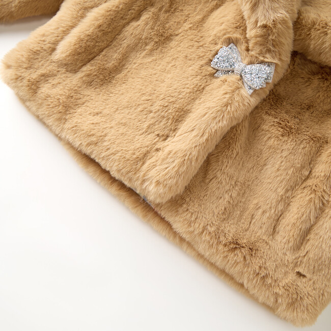 Frosty Fur Jacket, Beige - Jackets - 5