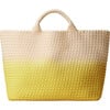 Women's St. Barths Dip-Dyed Hand-Woven Neoprene Large Tote, Ginkgo - Bags - 1 - thumbnail