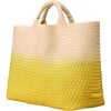 Women's St. Barths Dip-Dyed Hand-Woven Neoprene Large Tote, Ginkgo - Bags - 2