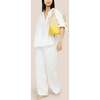 Women's St. Barths Medium Handwoven Tote Dip Dyed, Ginkgo - OS - Bags - 6