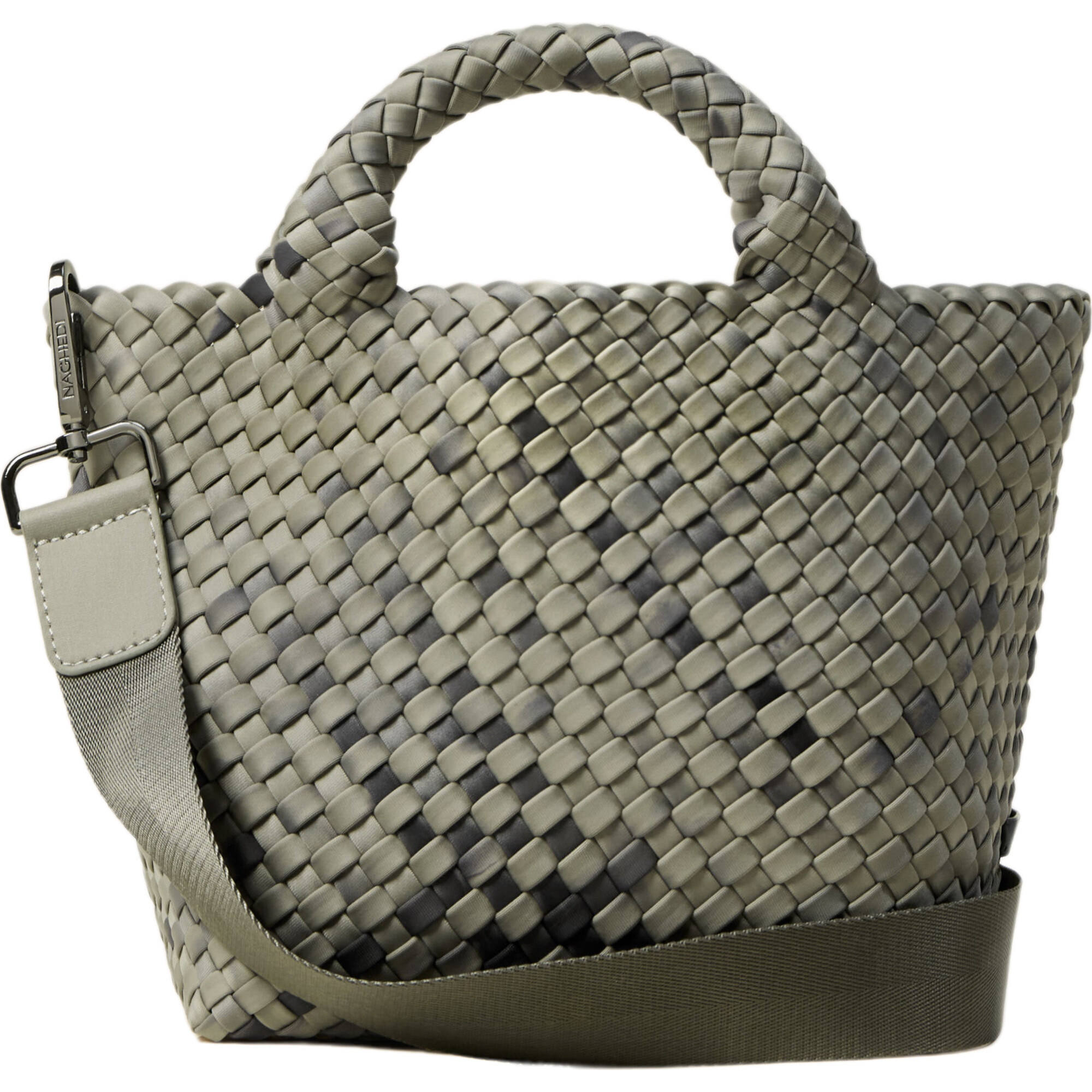 Women's St. Barths Small Handwoven Tote Watercolor, Neptune - OS - Bags - 1