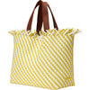 Women's Havana Hand-Woven Neoprene Magnetic Snap Large Tote, Soleil - Bags - 2