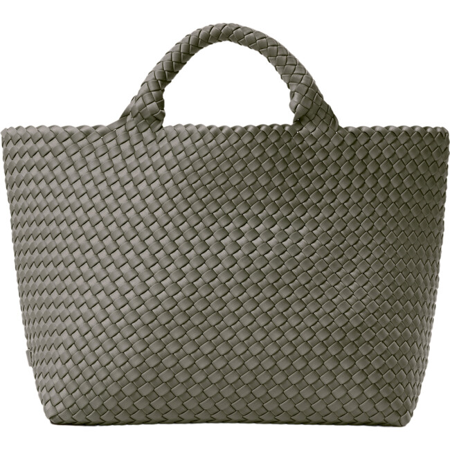 Women's St. Barths Hand-Woven Neoprene Medium Tote, Laurel