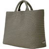 Women's St. Barths Hand-Woven Neoprene Large Tote, Laurel - Bags - 2