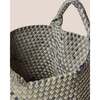 Women's St. Barths Watercolor Hand-Woven Neoprene Medium Tote, Neptune - Bags - 3