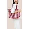 Women's Havana Hand-Woven Neoprene Magnetic Snap Medium Tote, Jaipur - Bags - 5