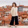 Belsize Hand-Crafted Long Sleeve Merino Cardigan, Milk - Cardigans - 4