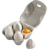 Wooden Eggs with Removable Yolk Play Food - Play Food - 1 - thumbnail