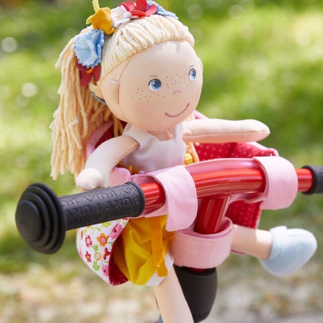 Soft Doll's Bike Seat Flower Meadow - Doll Accessories - 2