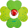 Shamrock Wooden Baby Rattle with Bell - Developmental Toys - 1 - thumbnail