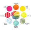 Rainbow Fabric Baby Ball - Developmental Toys - 4