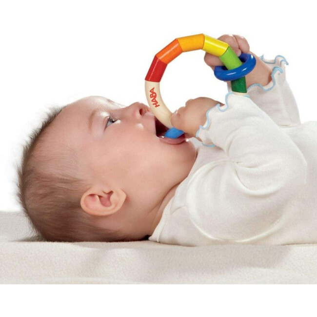 Kringelring Wooden Baby Rattle - Developmental Toys - 2