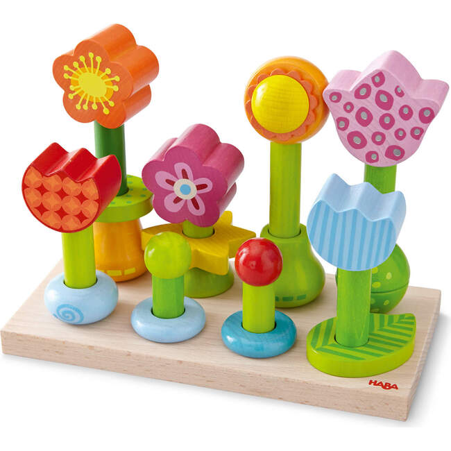 Flower Garden Stacking & Sorting Toy - Stackers - 1