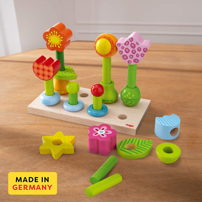 Flower Garden Stacking & Sorting Toy - Stackers - 3