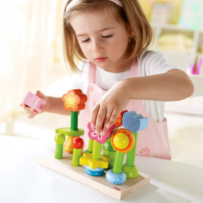 Flower Garden Stacking & Sorting Toy - Stackers - 4